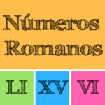 números romanos. aprende los números romanos android application logo